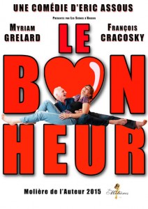 Affiche le Bonheur - les scenes d argens - Molière web