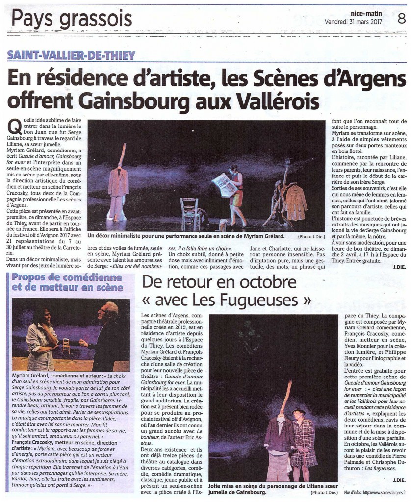 Article Gueule d'amour 31.03.2017